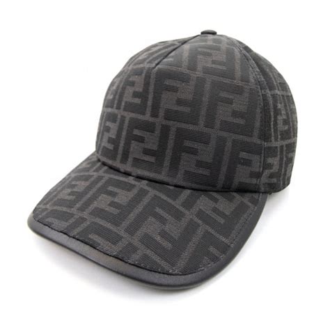 fendi cap black